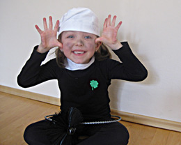 Náš nejmenší kominíček - "pro štěstí"