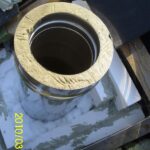 Montáže komínů a kouřovodů v březnu 2011