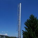 Montáže komínů červenec 2010