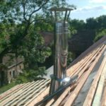 Montáže komínů červenec 2010