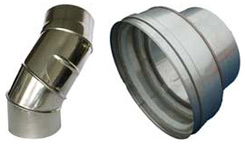 Nerezové kouřovody pro propojení spotřebiče a komínu nerezove-kourovody Nerezové kouřovody se nejčastěji používají pro připojení krbových vložek nebo kotlů do komínu. Méně často se používají při propojení krbových kamen s komínem. Mohou se napojovat jak k nerezovým komínům, tak k těm zděným se šamotovou vložkou – v tomto případě se použije tzv. přechodka (viz obrázek). Nerezové kouřovody mají několik specifických vlastností. I při nižší síle použitého materiálu mají vysokou životnost a oproti těžkým ocelovým kouřovodům se s nimi lépe manipuluje a snadněji se instalují. K nevýhodám nerezových kouřovodů určitě vyšší cena a pro někoho méně přitažlivý vzhled ve srovnání s černými ocelovými kouřovody.