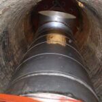 Vložkování továrního komínu v Nové Vsi pod Pleší