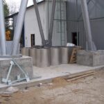 materiál před montáží