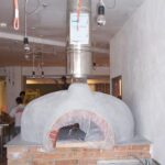 pizza pec před dokončením - čelní pohled