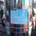 Identifikační štítek našeho komína