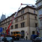 Vložkování komínu v Mostecké ulici na Praze 1